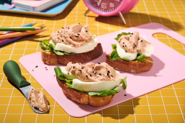 Bruschetta con Spuntì al Tonno