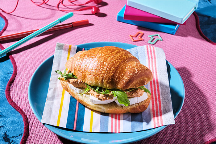 Mini croissant con Spunti al Tonno e Pomodoro